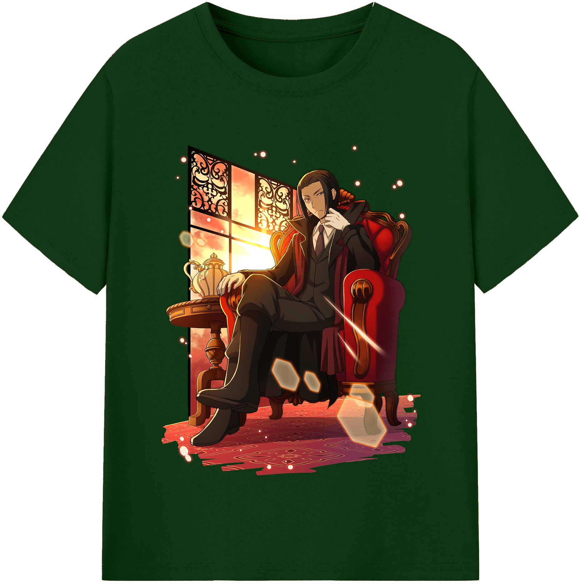 （画像用） 文豪ストレイドッグス Bungo Stray Dogs 綿100％半袖Tシャツ（フロントプリント）